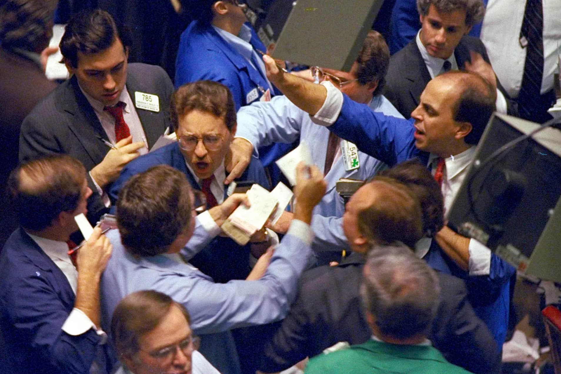 20 Photos of '70s, ‘80s and '90s Stock Brokers That Would Put Jordan Belfort to Shame